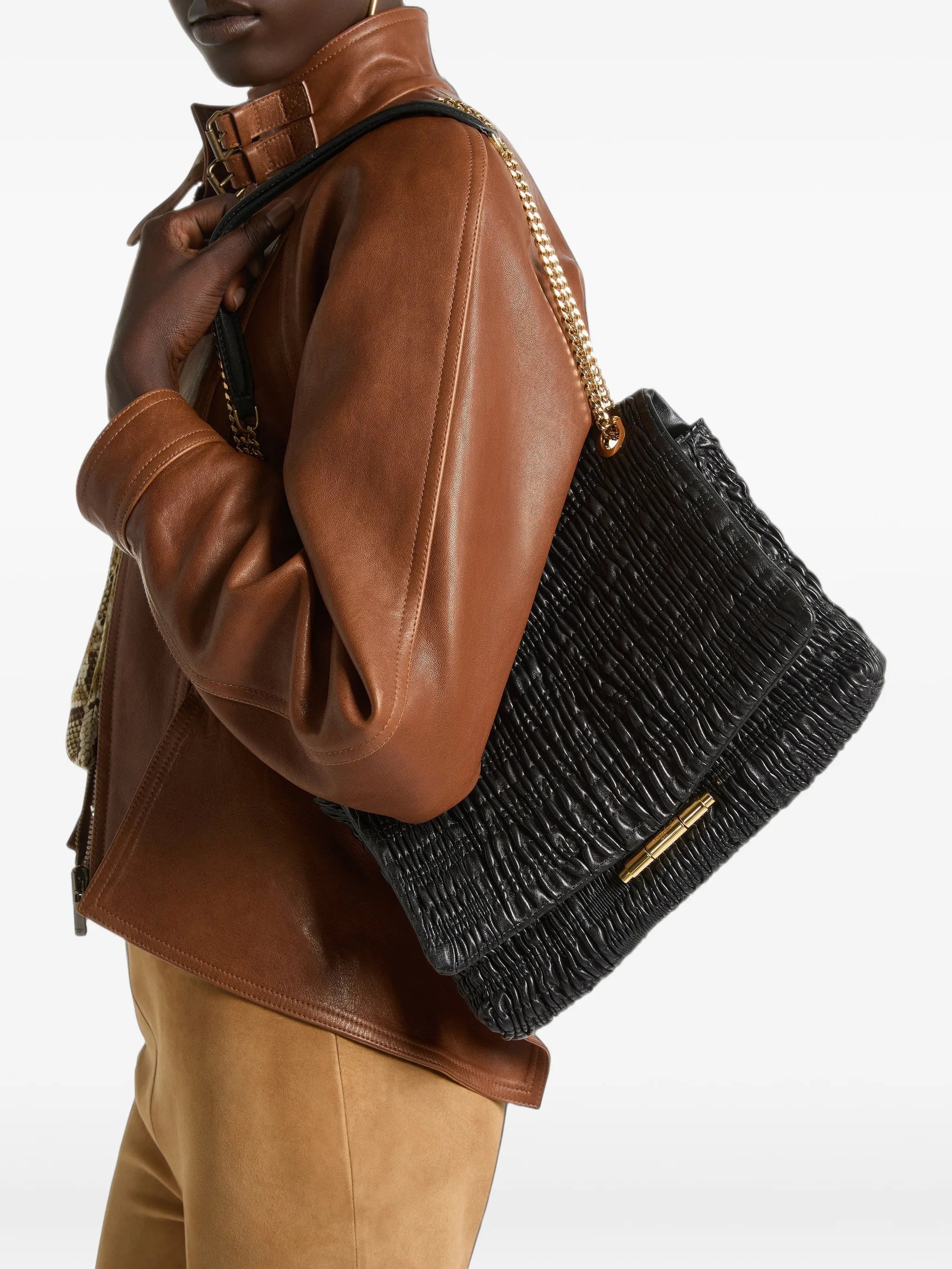 Silencio medium bag in smooth leather