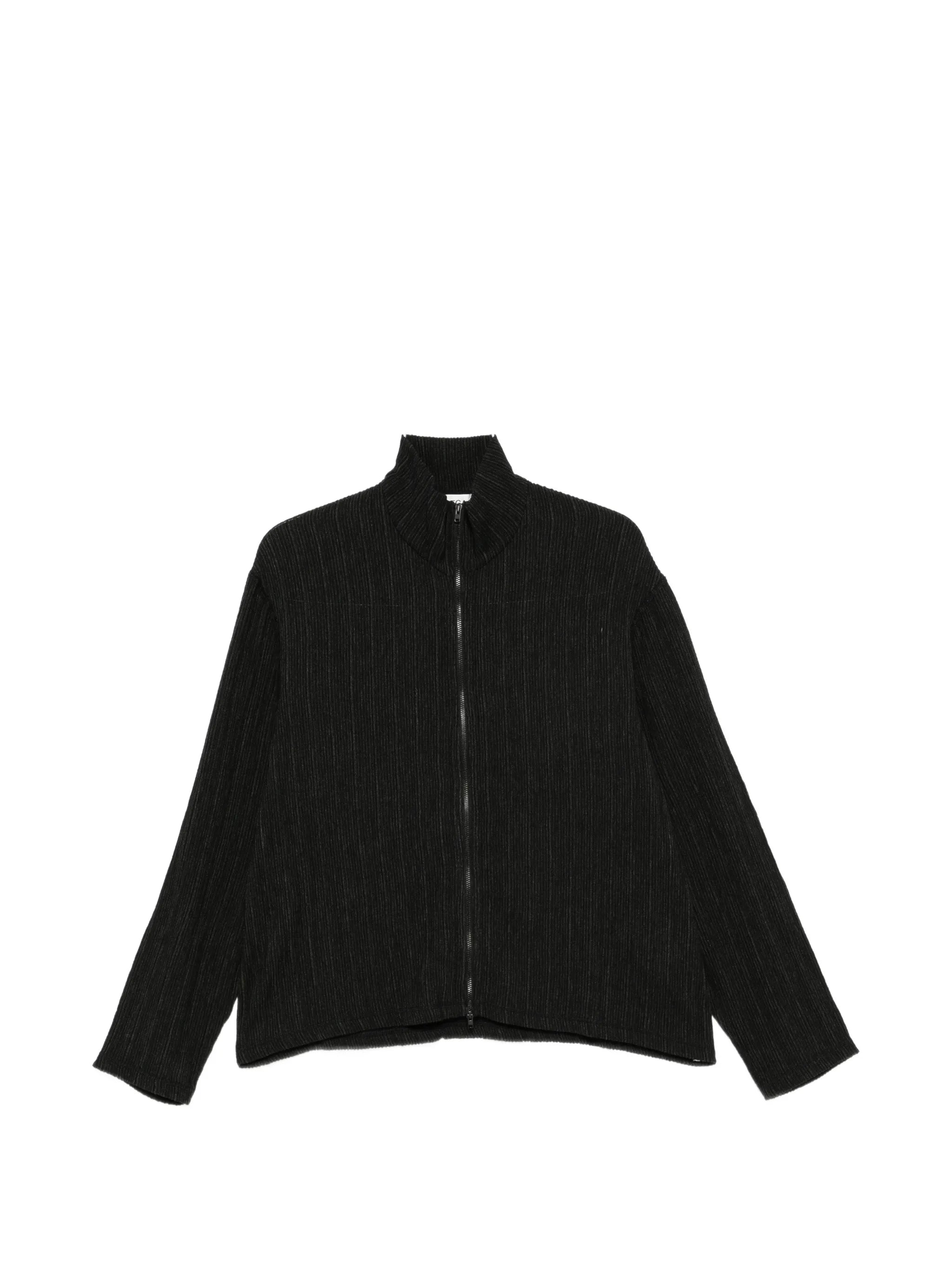 Shrunken fullzip sweater