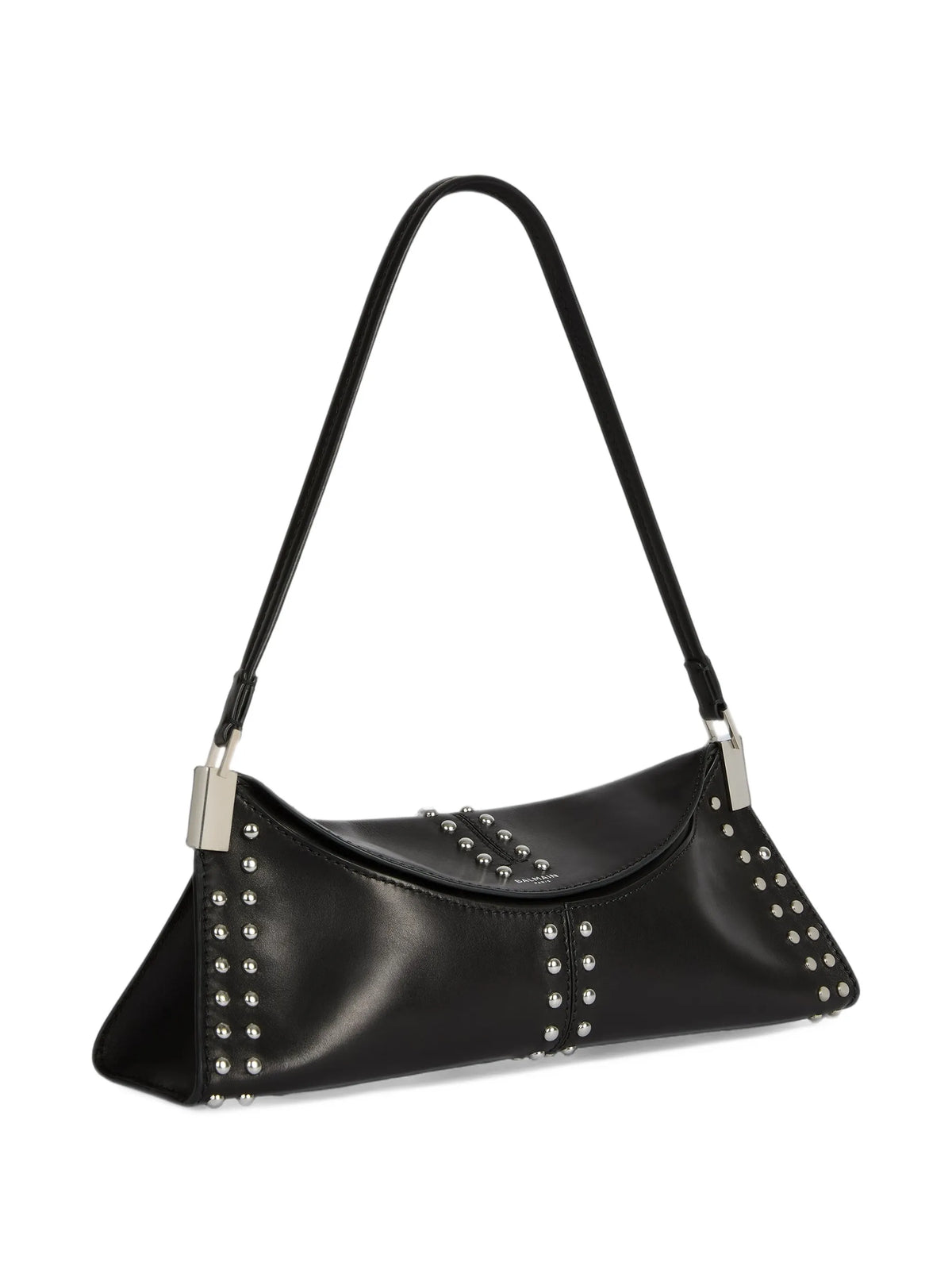 64-83 small bag in studded smooth leather