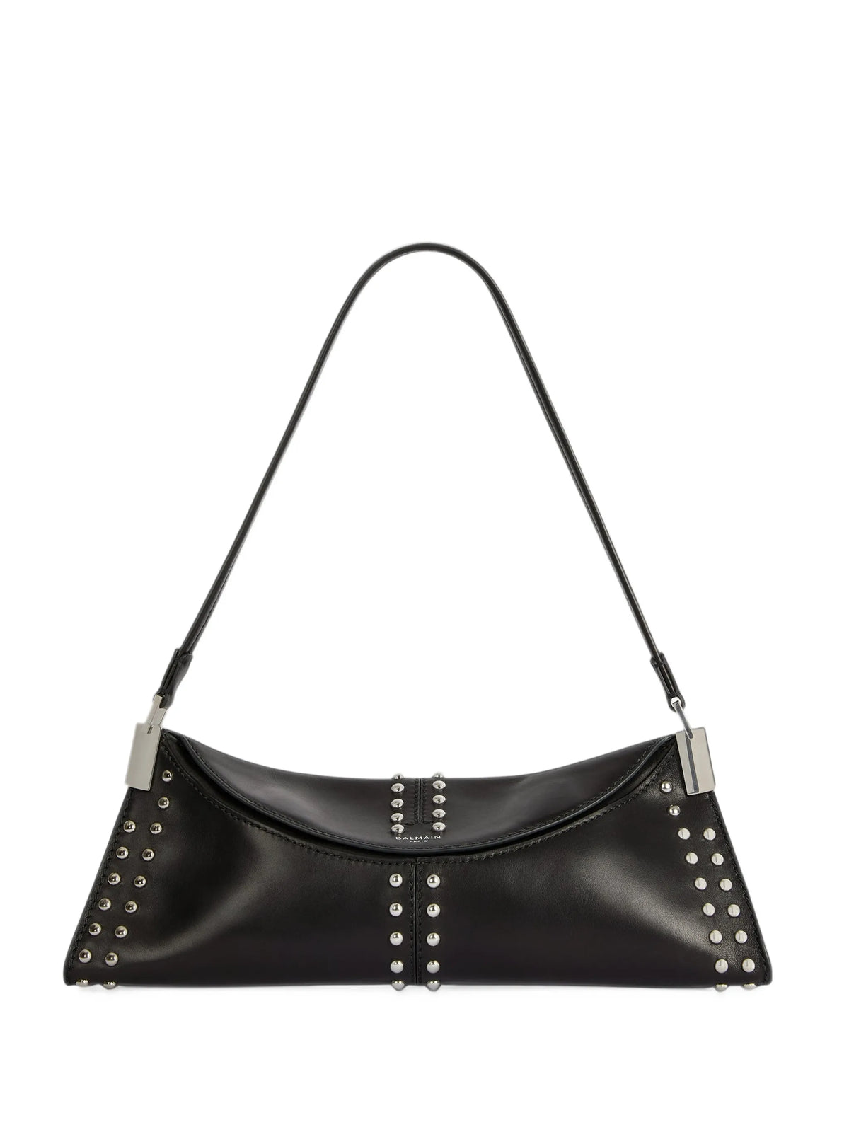 64-83 small bag in studded smooth leather