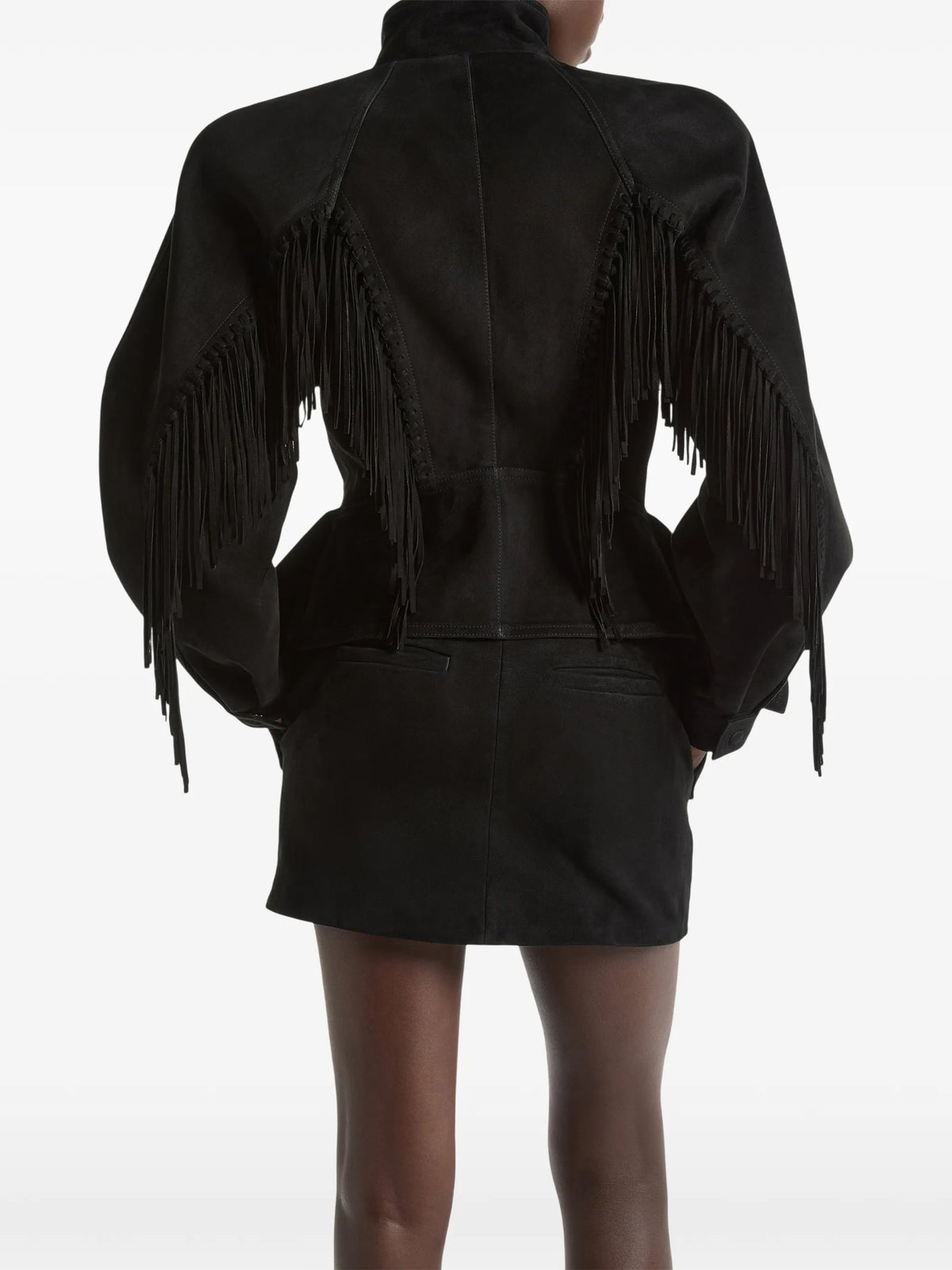 fringed suede jacket