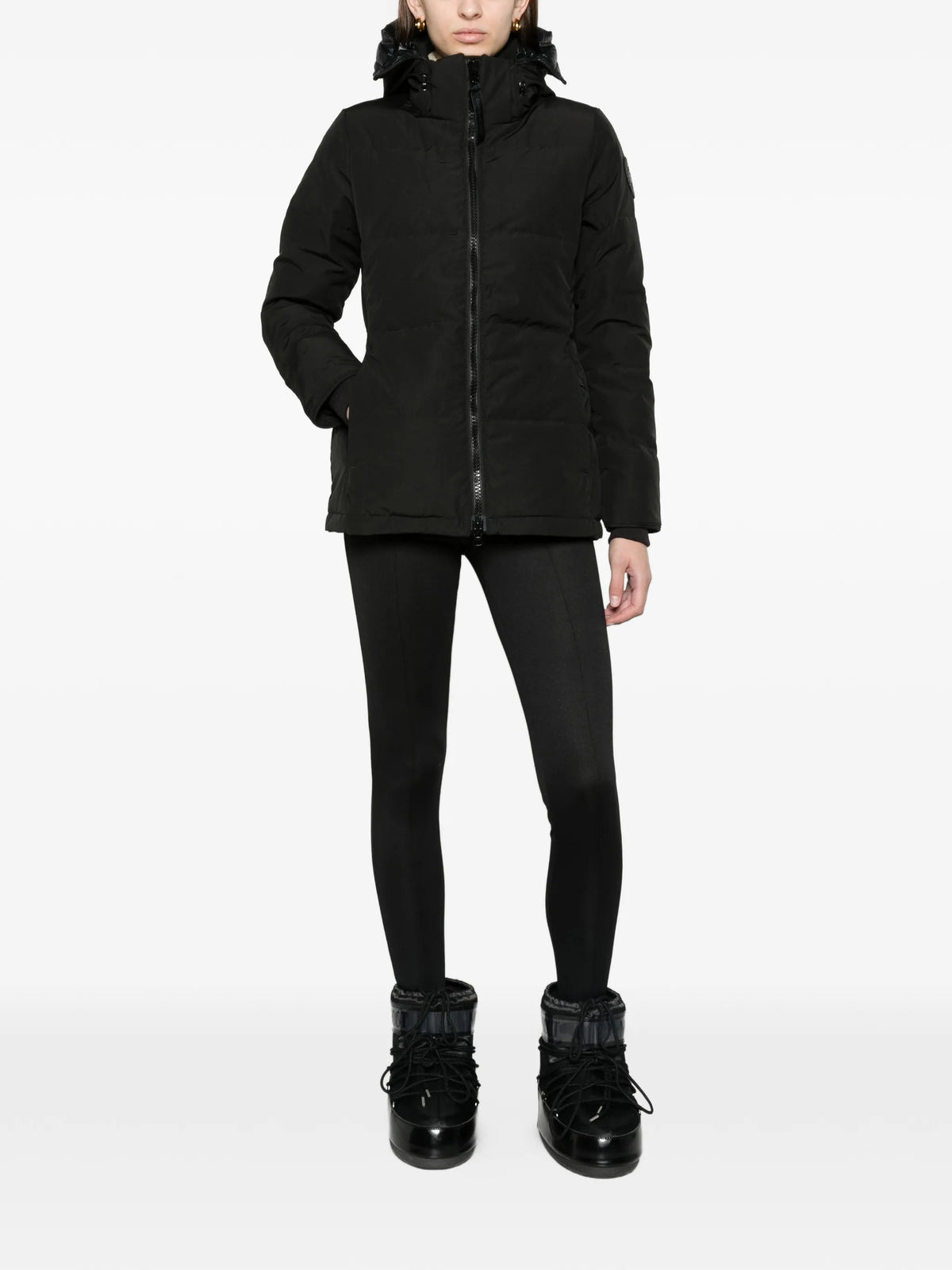 Chelsea parka black disc