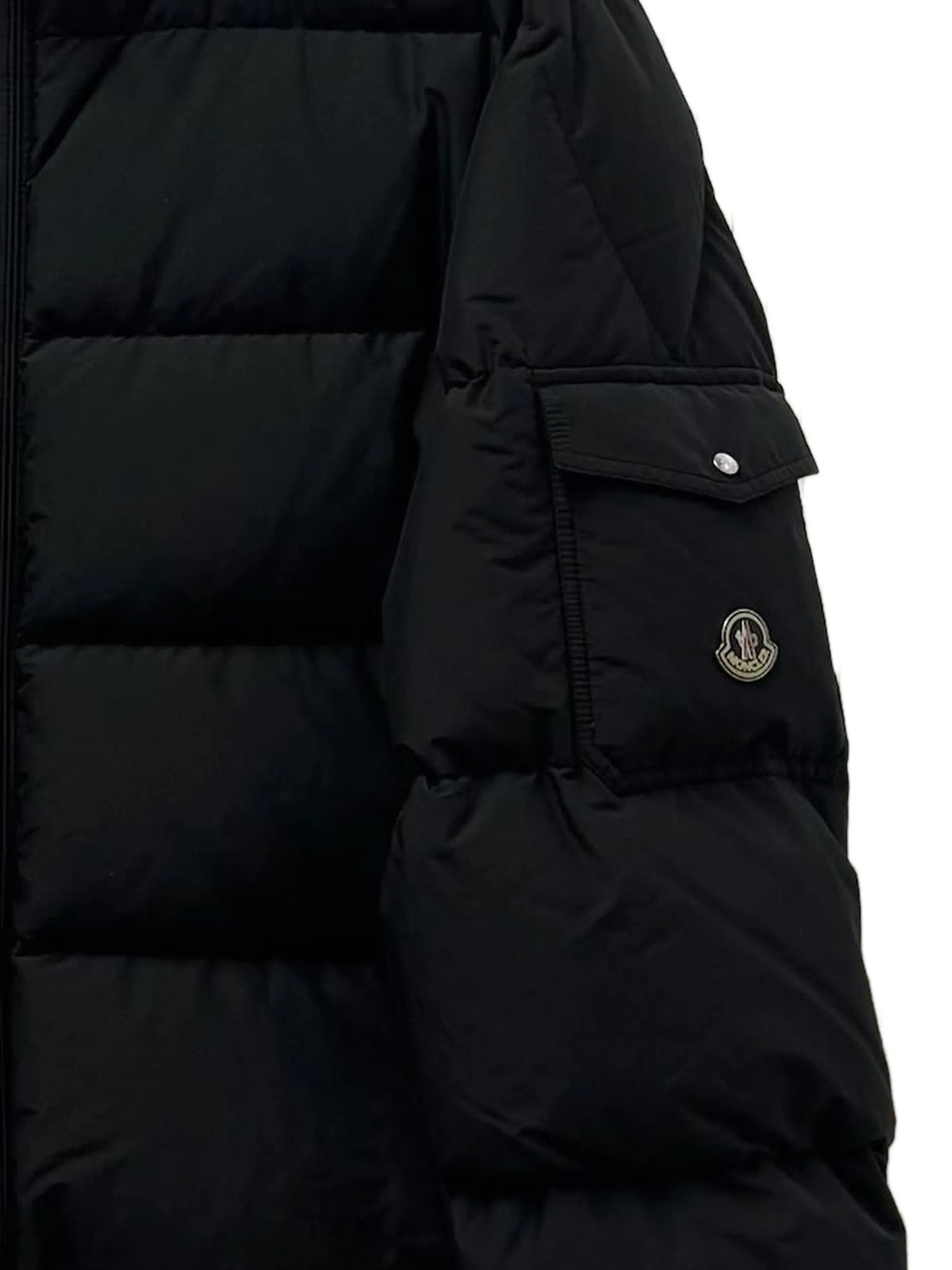 Himalaya hooded short down jacket
