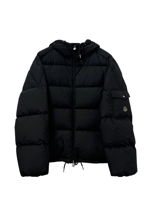 Himalaya hooded short down jacket