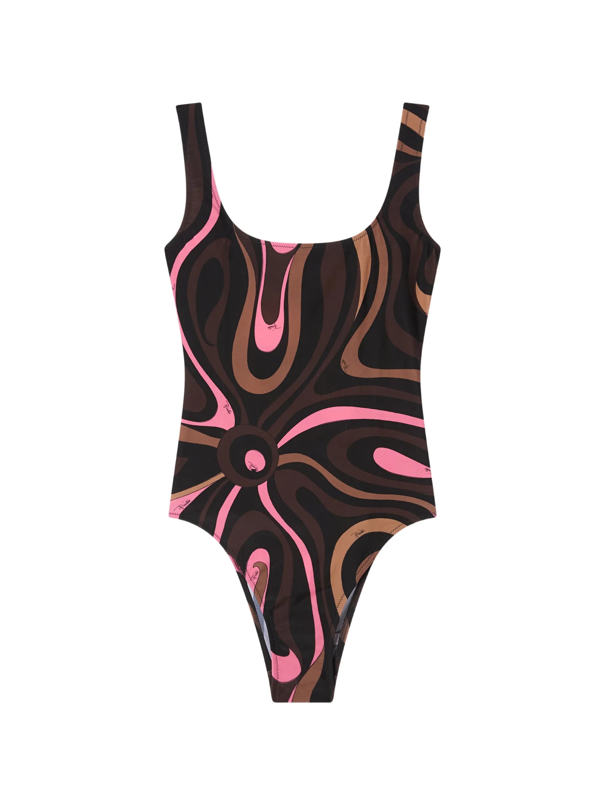 Marmo print swimsuit