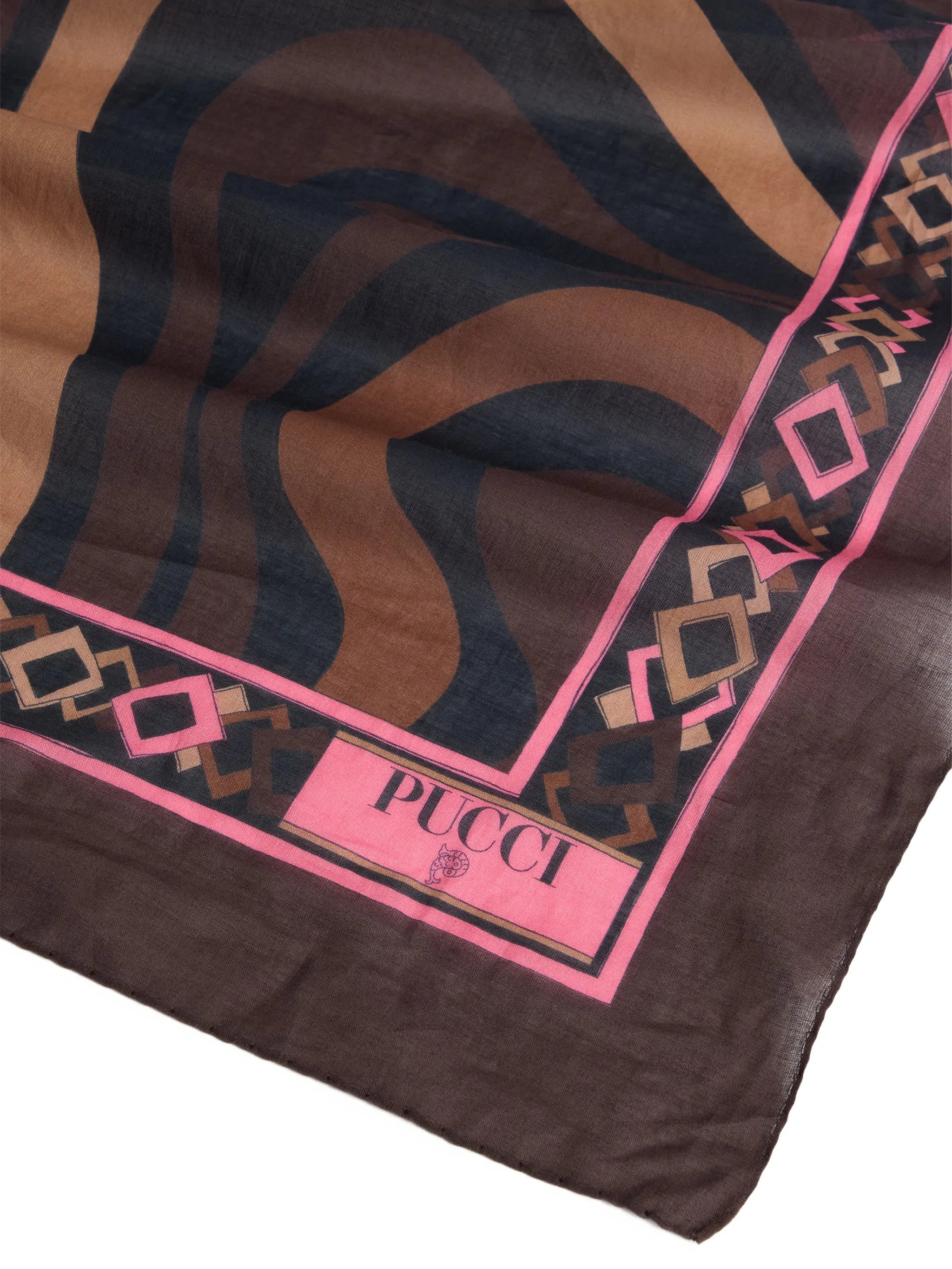 Marmo-print cotton sarong