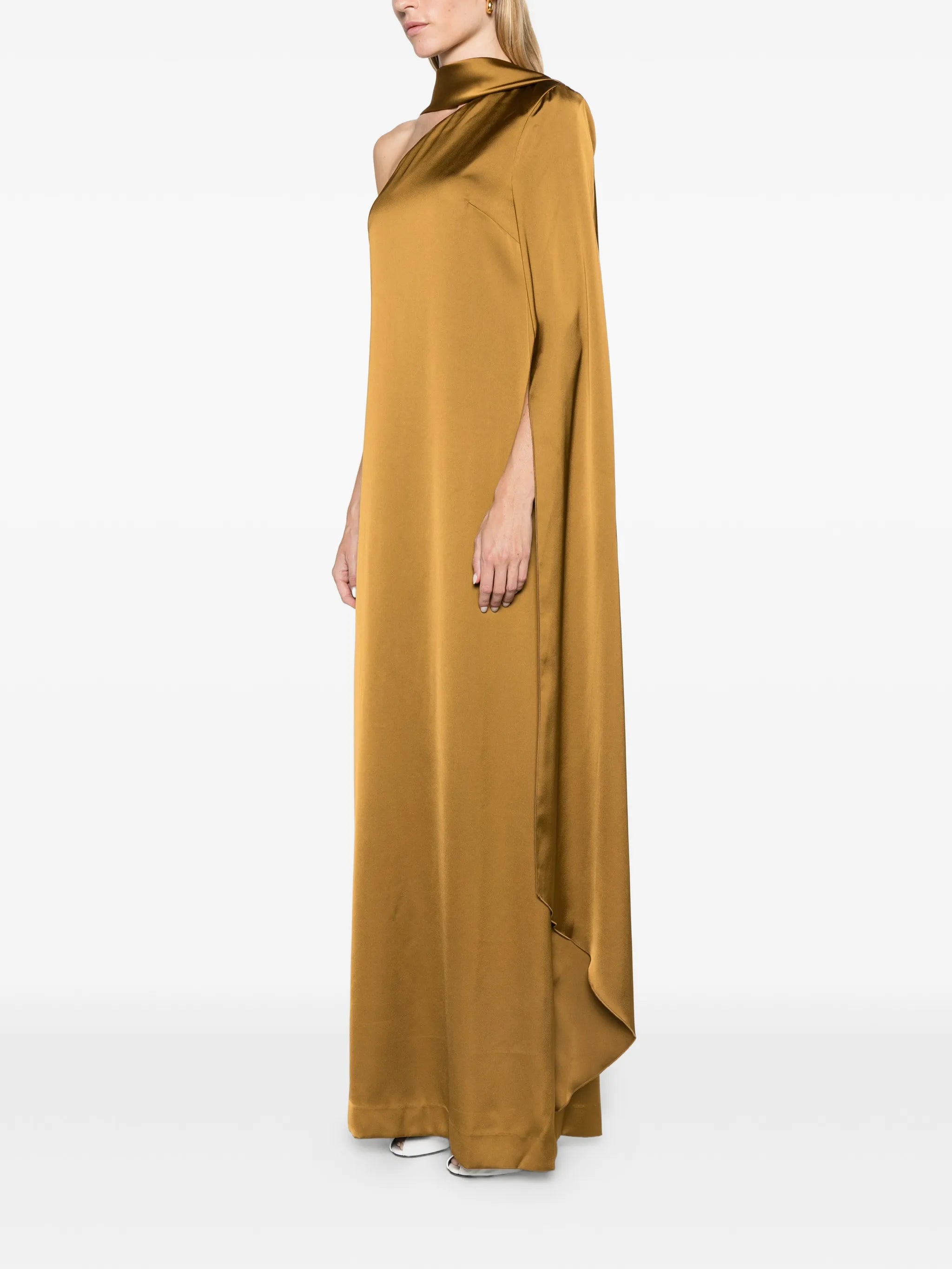 The Newman maxi dress in gold