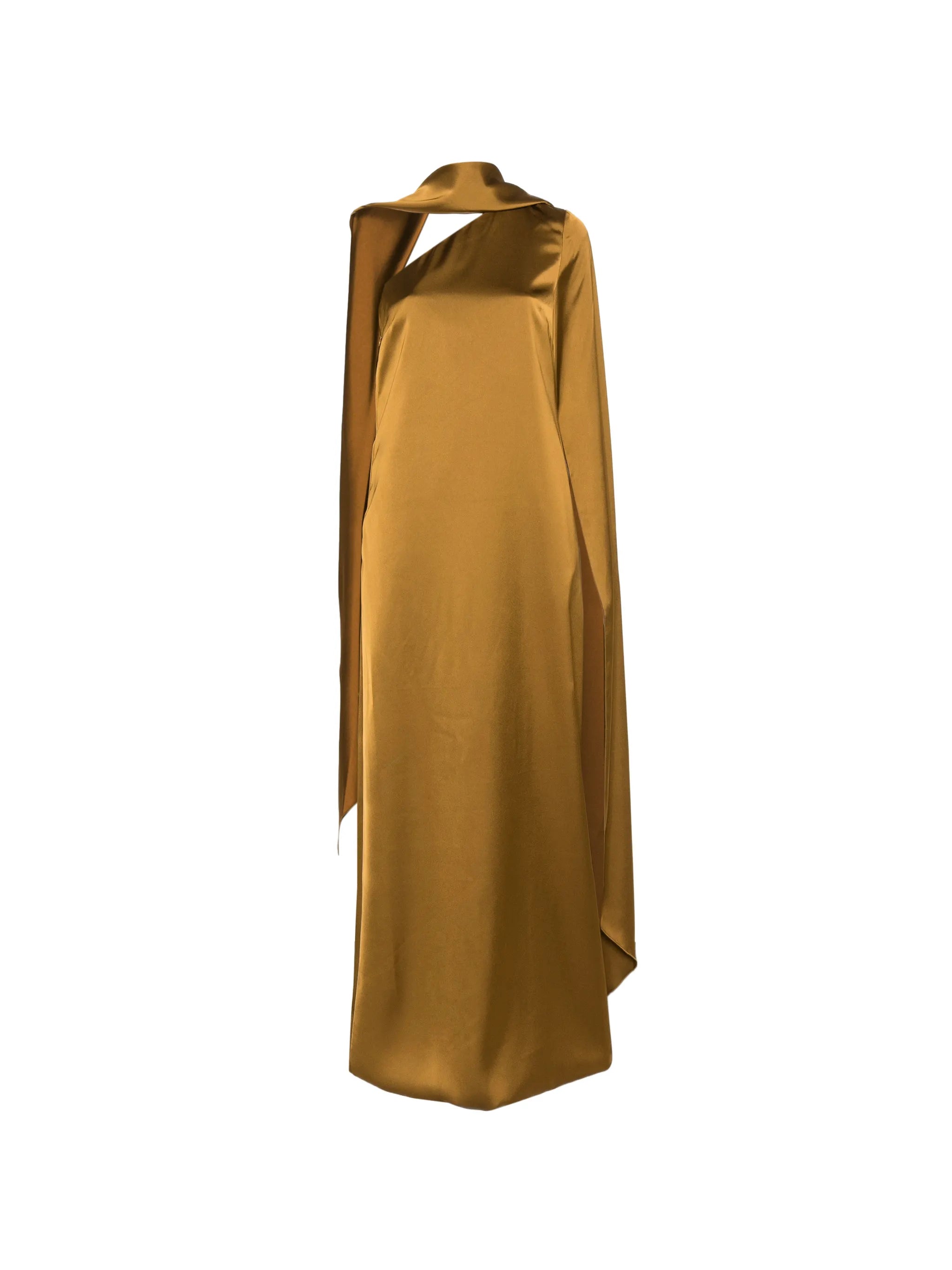 The Newman maxi dress in gold