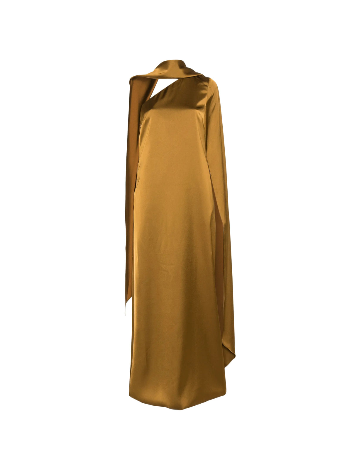 The Newman maxi dress in gold