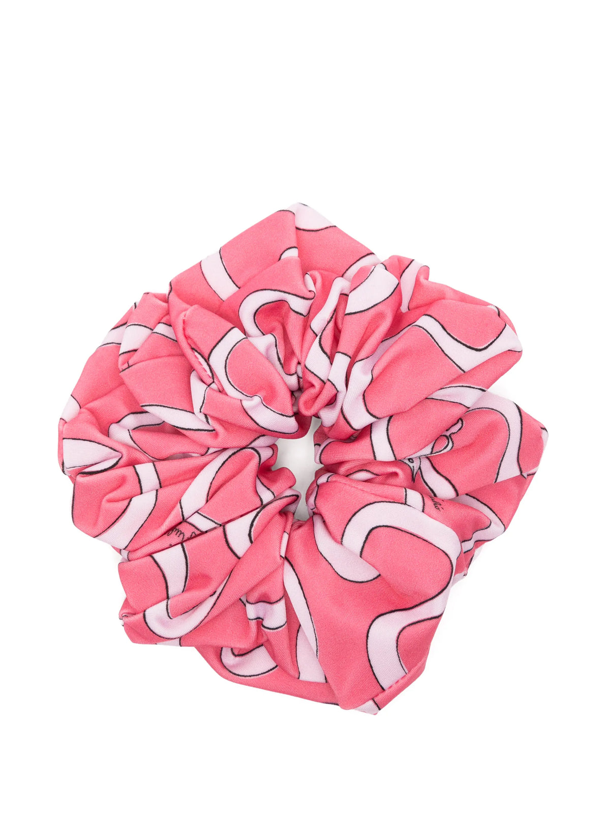 printed scrunchie