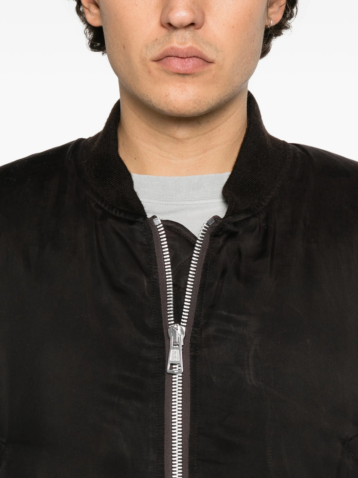wax-dipped reversible bomber jacket