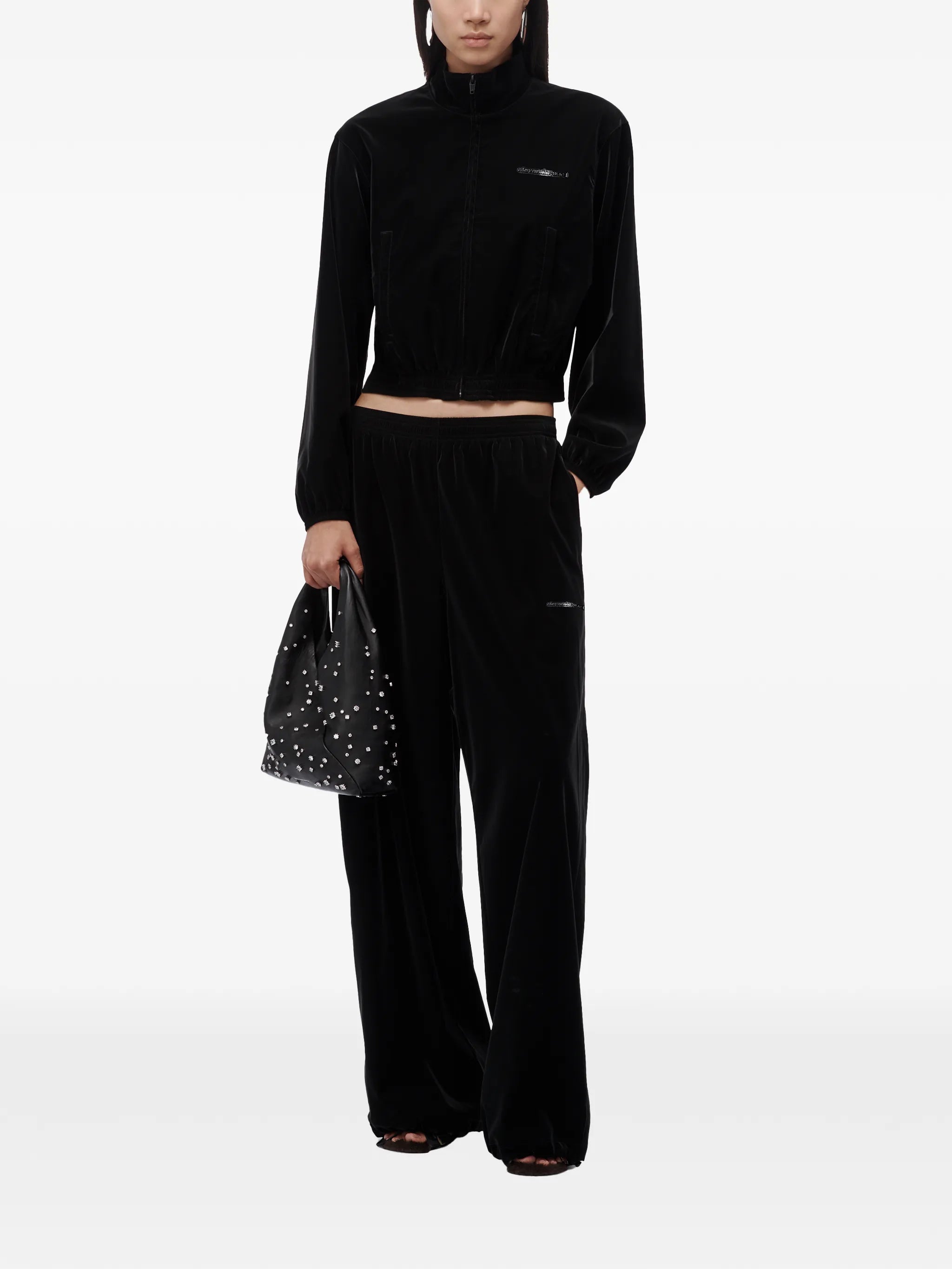 Shrunken track jacket