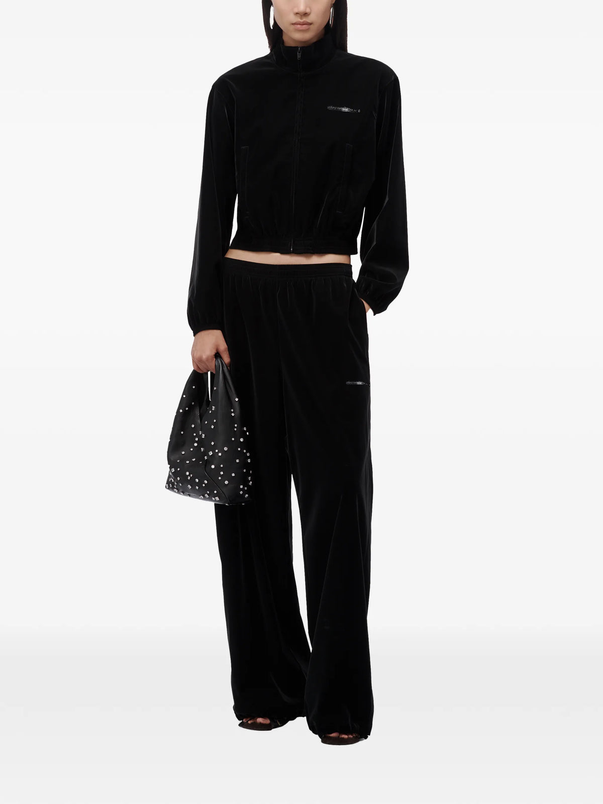 Shrunken track jacket