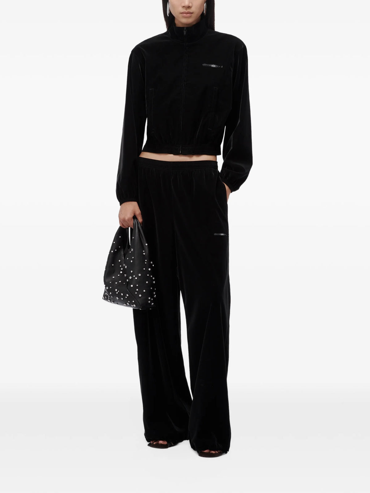 mid-rise track pant